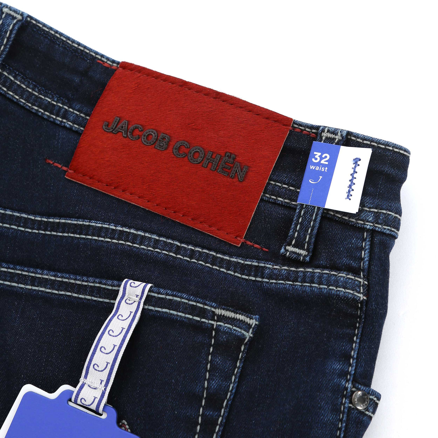 Jacob Cohen Bard Jean in Dark Denim Logo