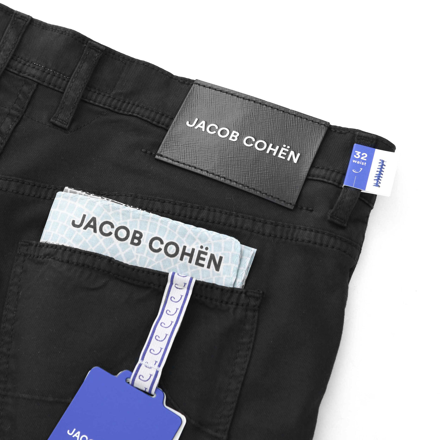 Jacob Cohen Nicholas Short in Black Pocket