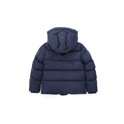 Mackage Hudson Kids Jacket in Navy Back