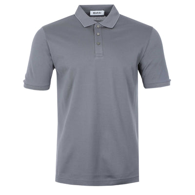 Marai Pique Polo Shirt in Turbulence