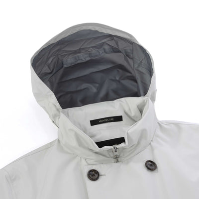 Montecore Peacoat Jacket in Ivory Hood