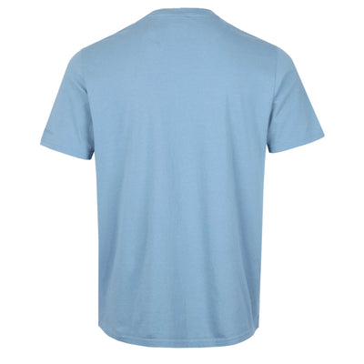 Moose Knuckles Duluth T Shirt in Sea Blue Back