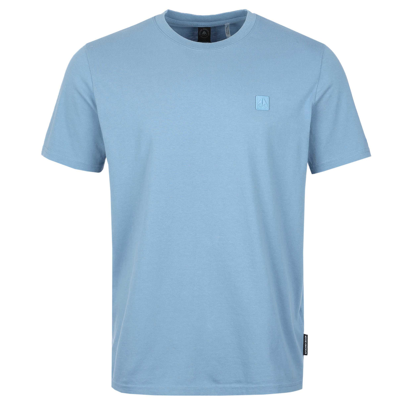 Moose Knuckles Duluth T Shirt in Sea Blue