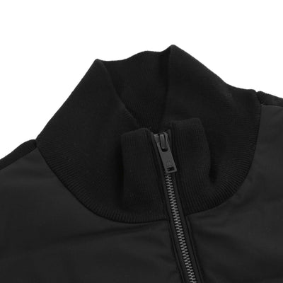 Moose Knuckles Kamet Hybrid Jacket in Black Collar