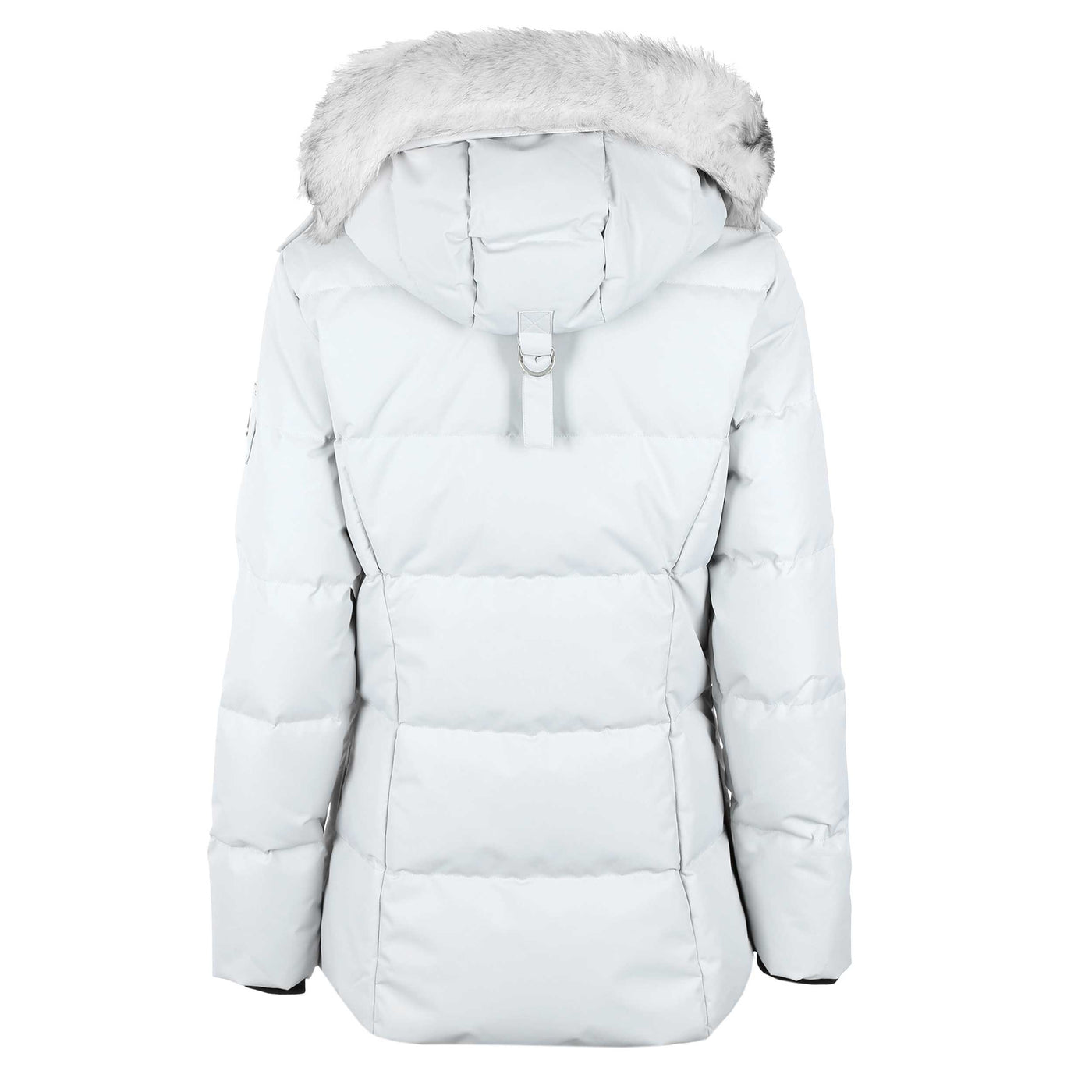 Moose Knuckles W Cloud 3Q SH Ladies Jacket in Stone & Natural Fur Back