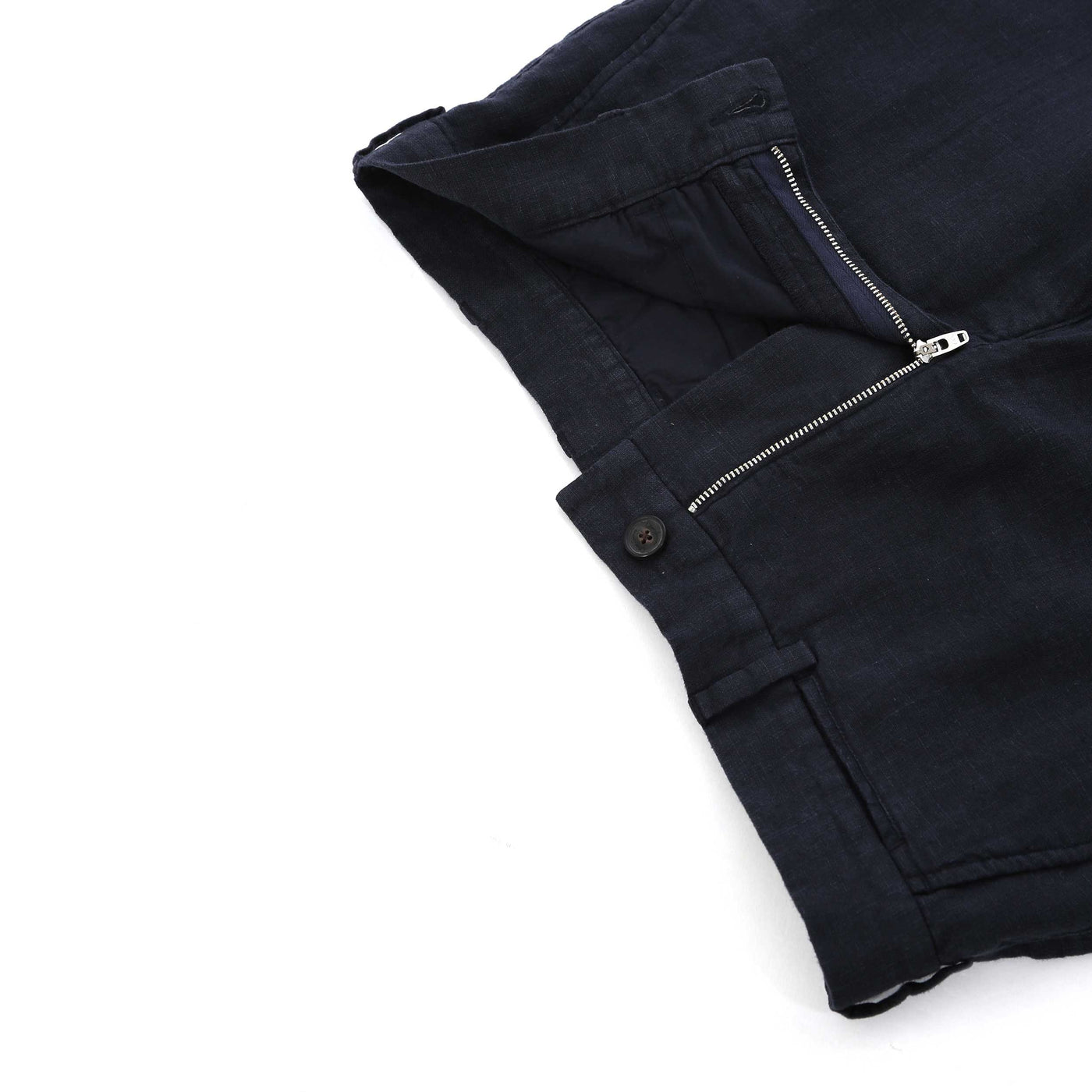 Oliver Sweeney Chatham Linen Short in Navy Fly