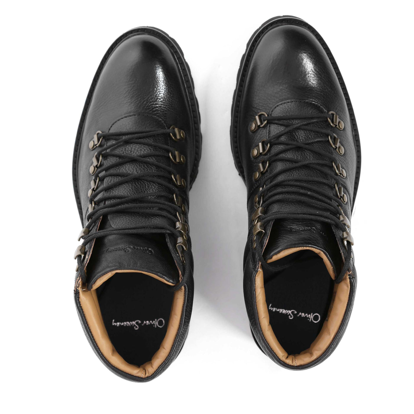 Oliver Sweeney Helford Boot in Black Birdseye