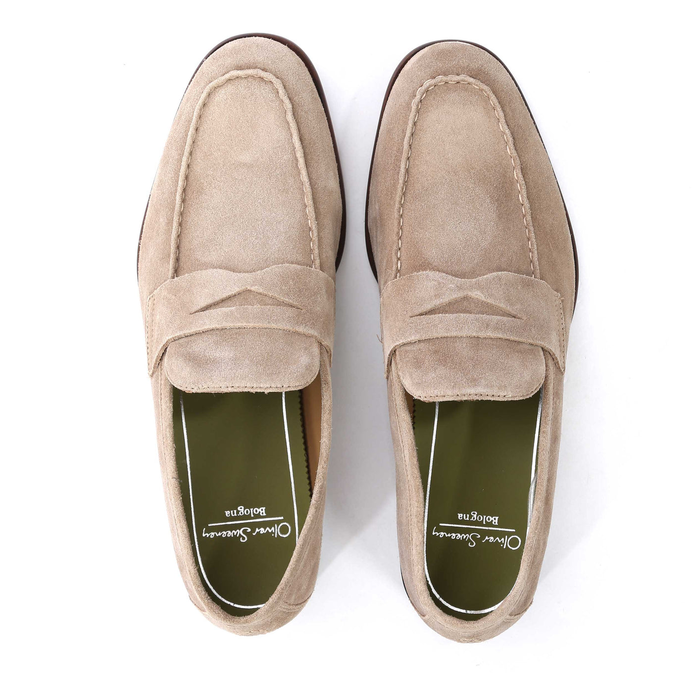 Oliver Sweeney Keyworth Shoe in Stone Birdseye