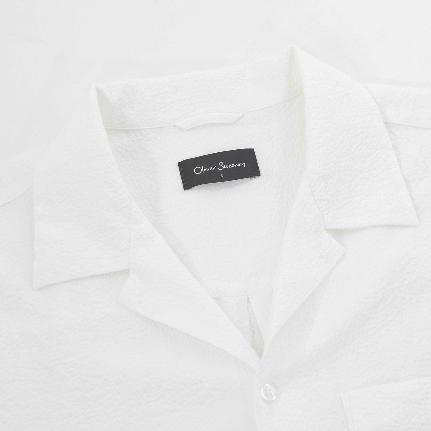 Oliver Sweeney Ravenshead SS Shirt in White Collar