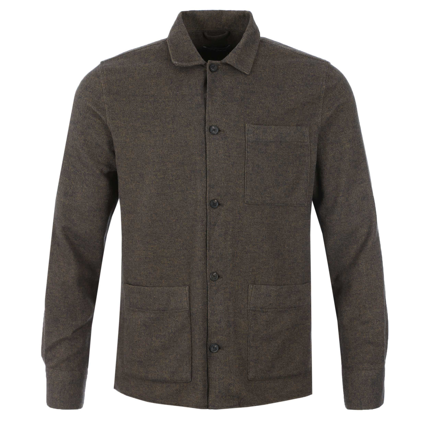 Oliver Sweeney Tramore Overshirt in Moss Green