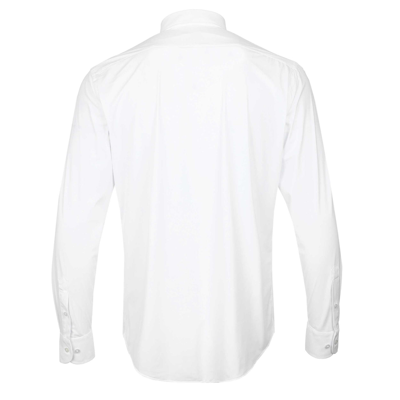 Pal Zileri 4 Way Stretch Shirt in White Back