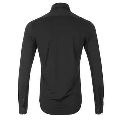 Pal Zileri Active Stretch Shirt in Black Back