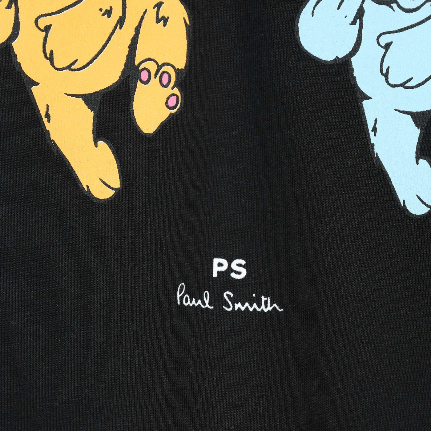 Paul Smith Bunny Repeat T Shirt in Dark Navy Logo