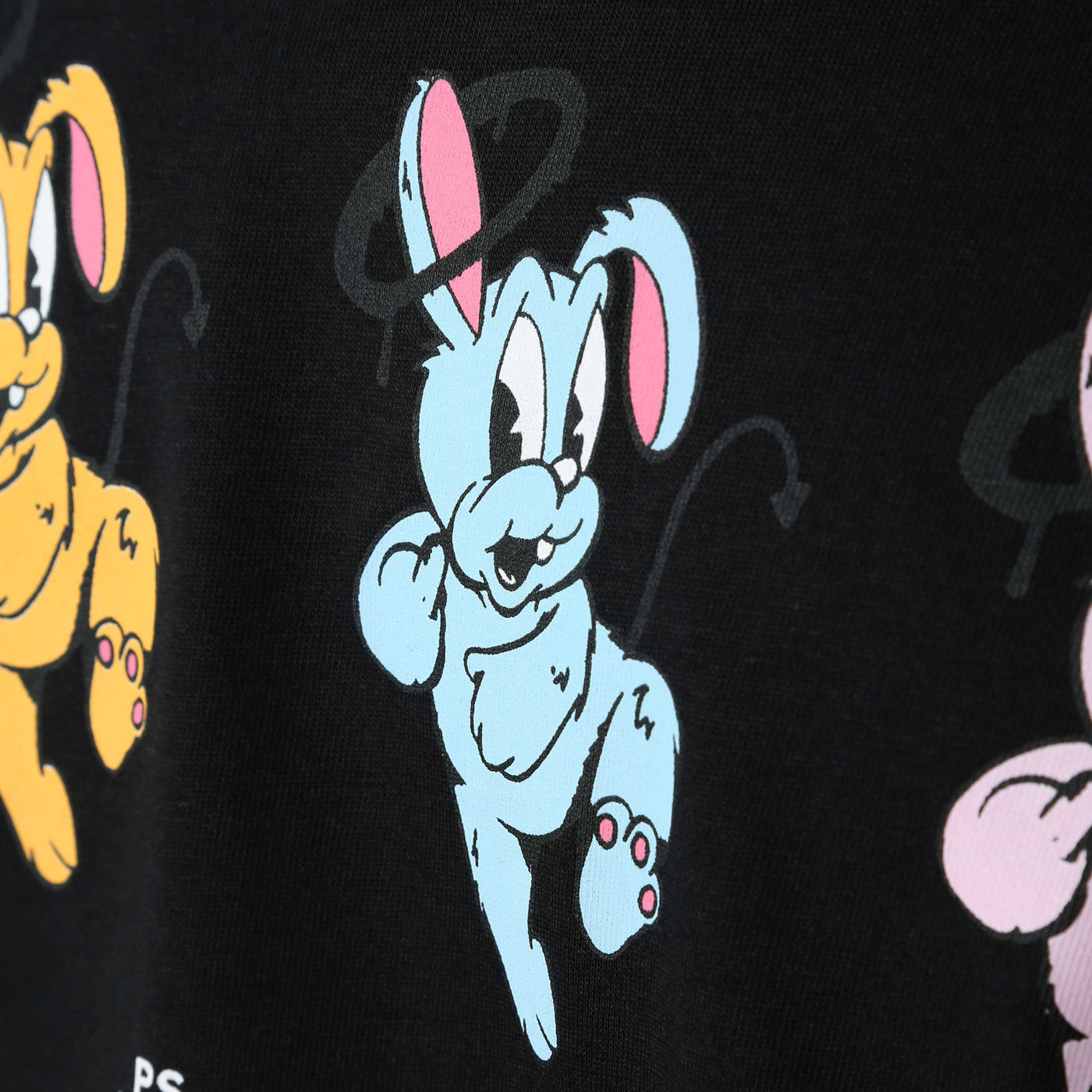 Paul Smith Bunny Repeat T Shirt in Dark Navy Print