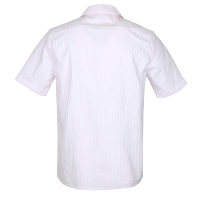 Paul Smith Casual Fit BS Zebra SS Shirt in Pink Back