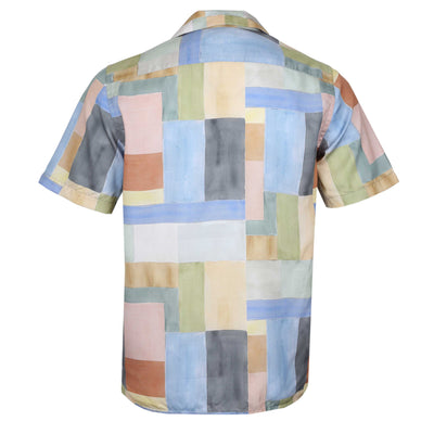 Paul Smith Casual Fit SS Shirt in Multicolour Back