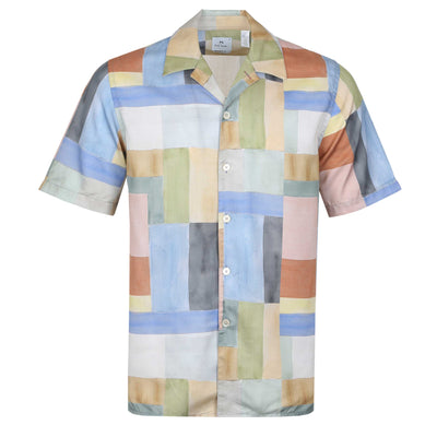 Paul Smith Casual Fit SS Shirt in Multicolour