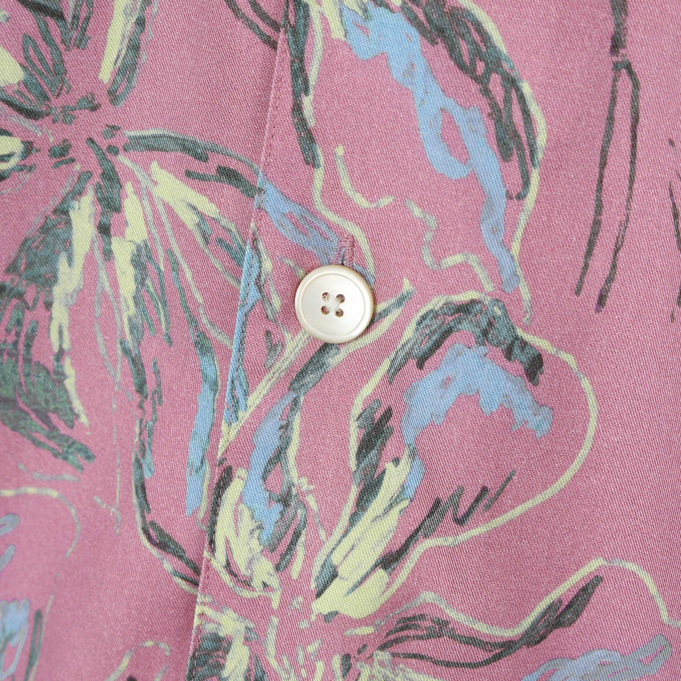 Paul Smith Casual Fit SS Shirt in Pink Button