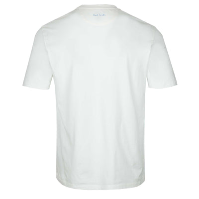 Paul Smith Flower Print T Shirt in White