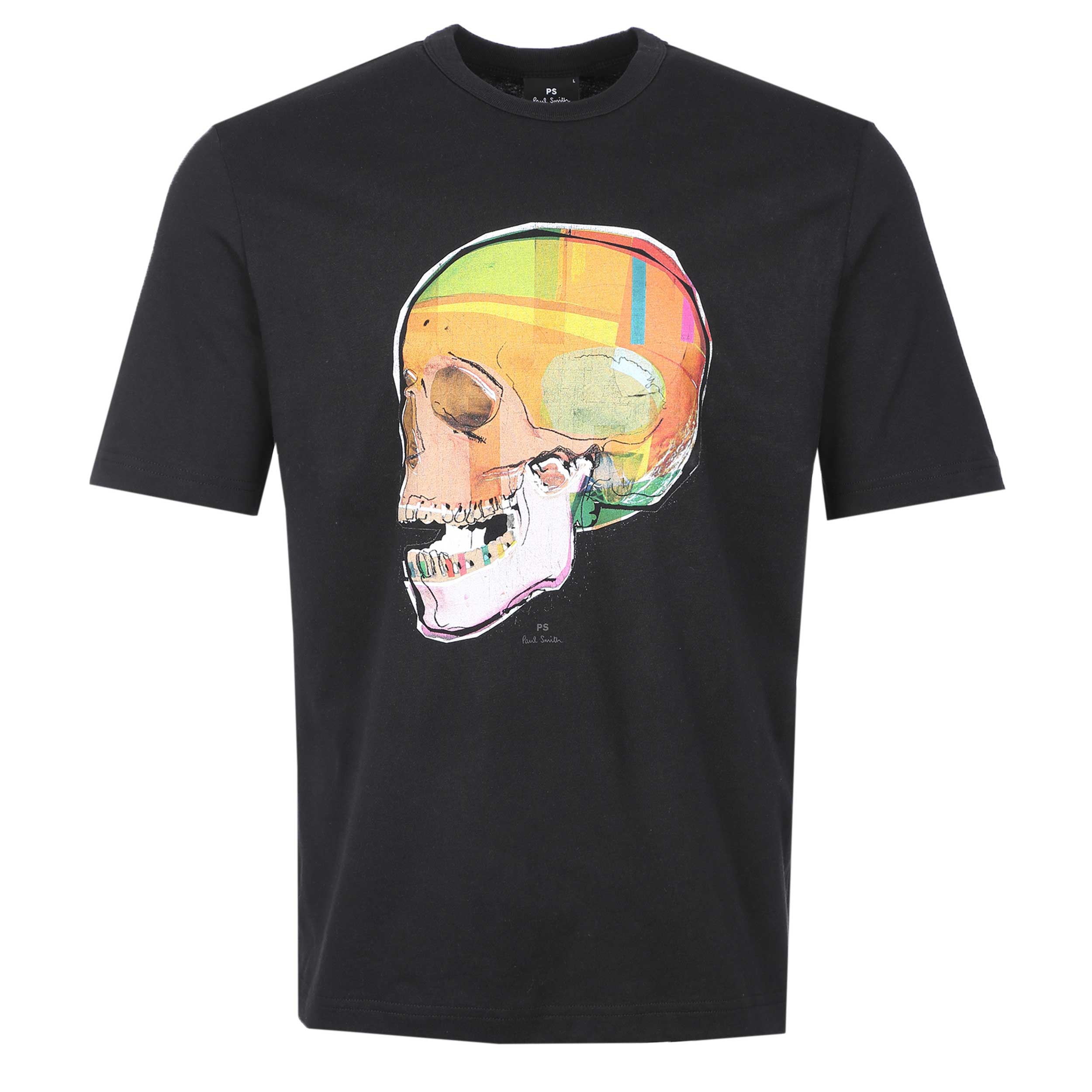 Paul Smith Large Skull T-Shirt in Black