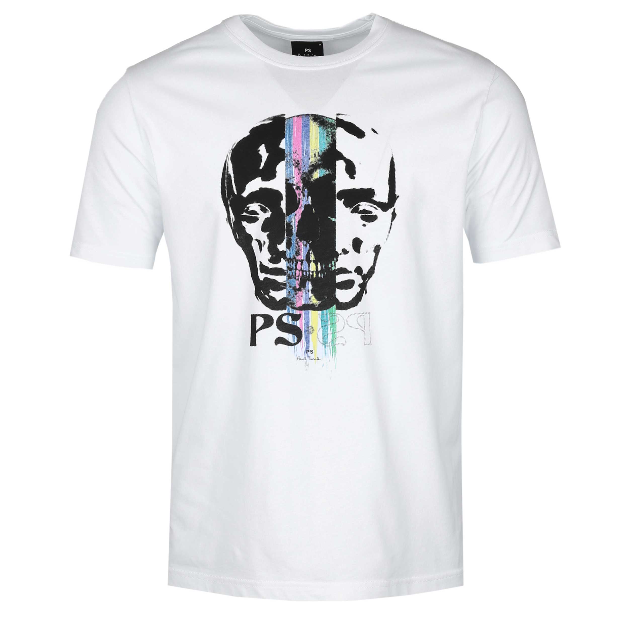Paul Smith Opposite Faces T Shirt in White