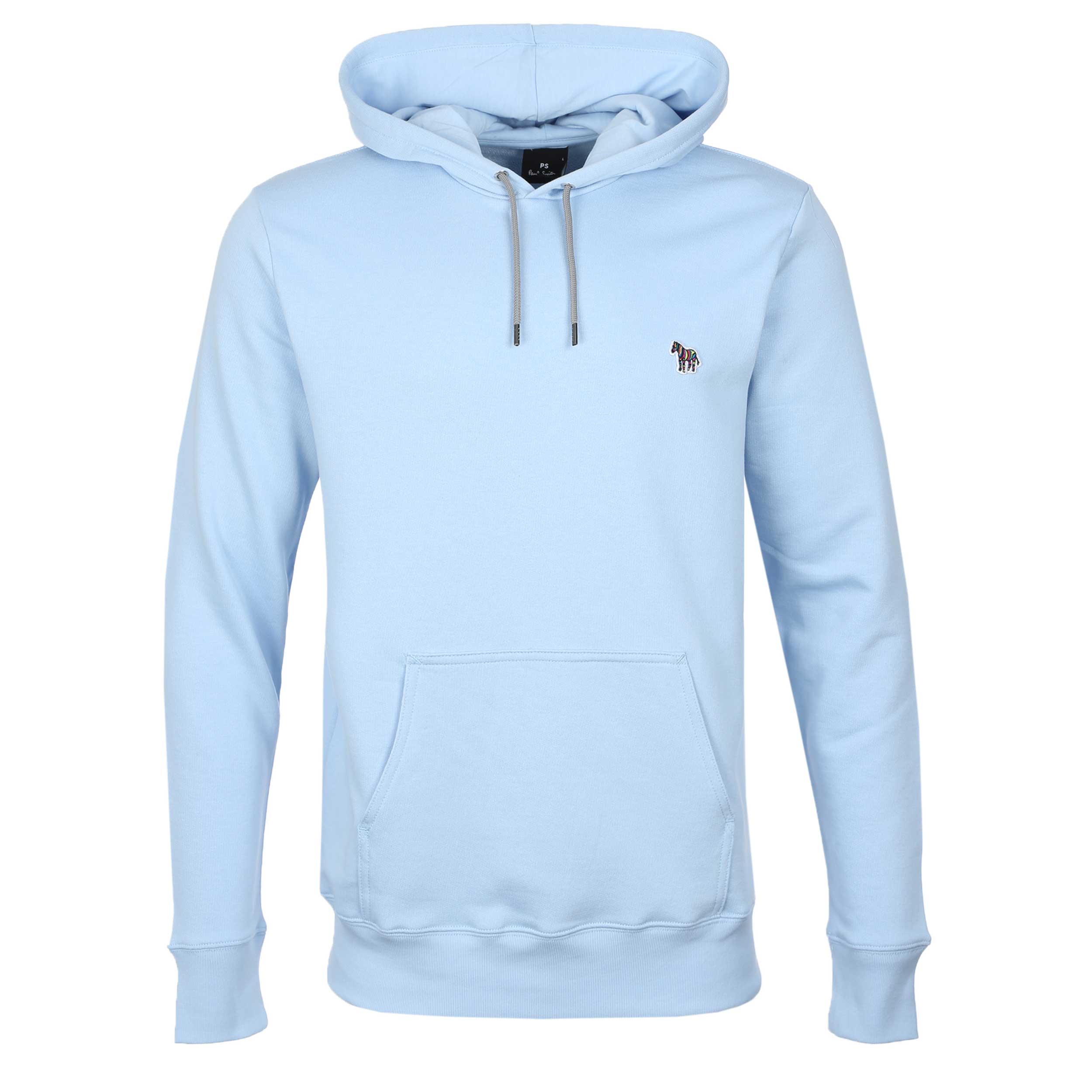 Paul Smith Reg Fit Hoody Sweat Top in Sky Blue