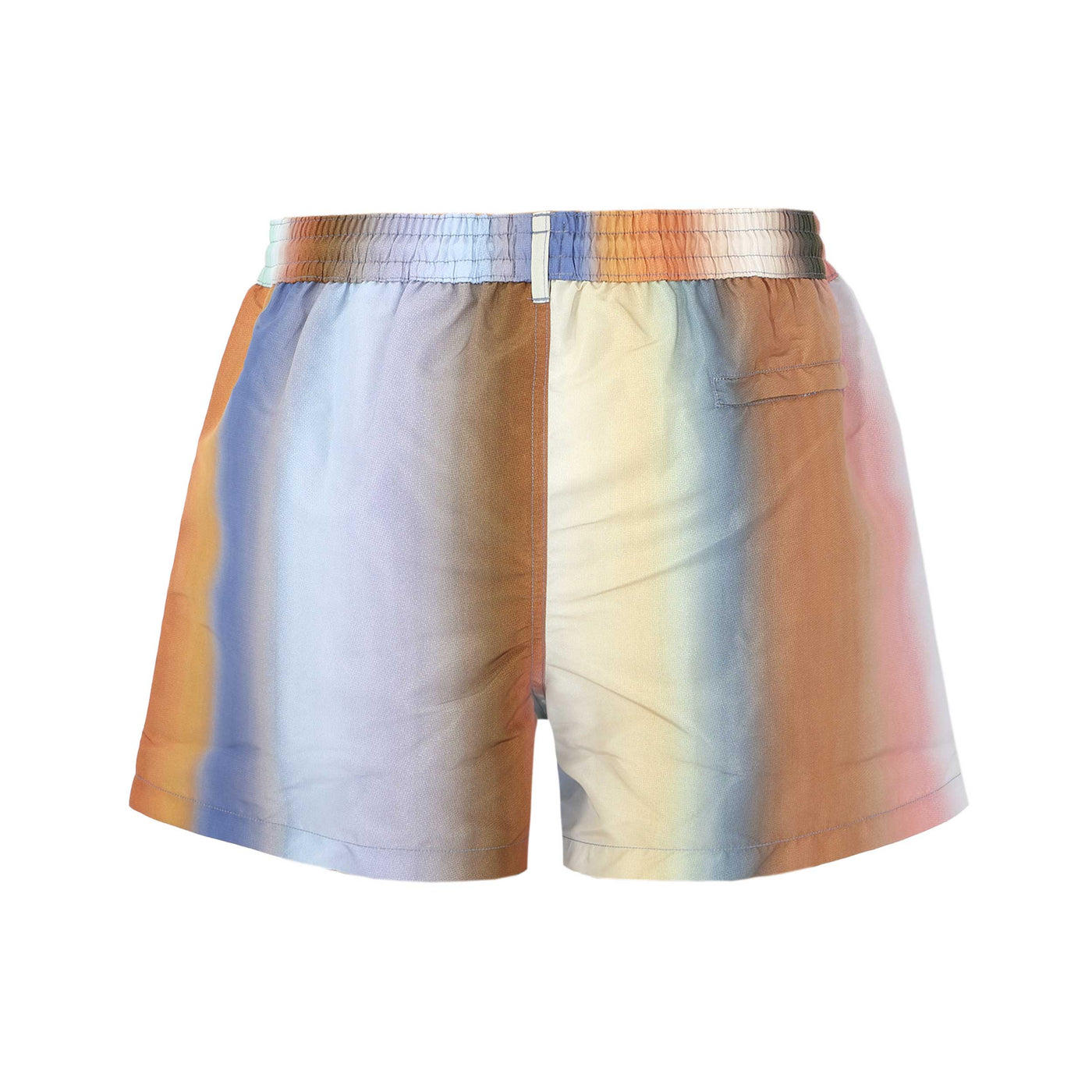 Paul Smith Stripe Swim Short in Multicolour Back