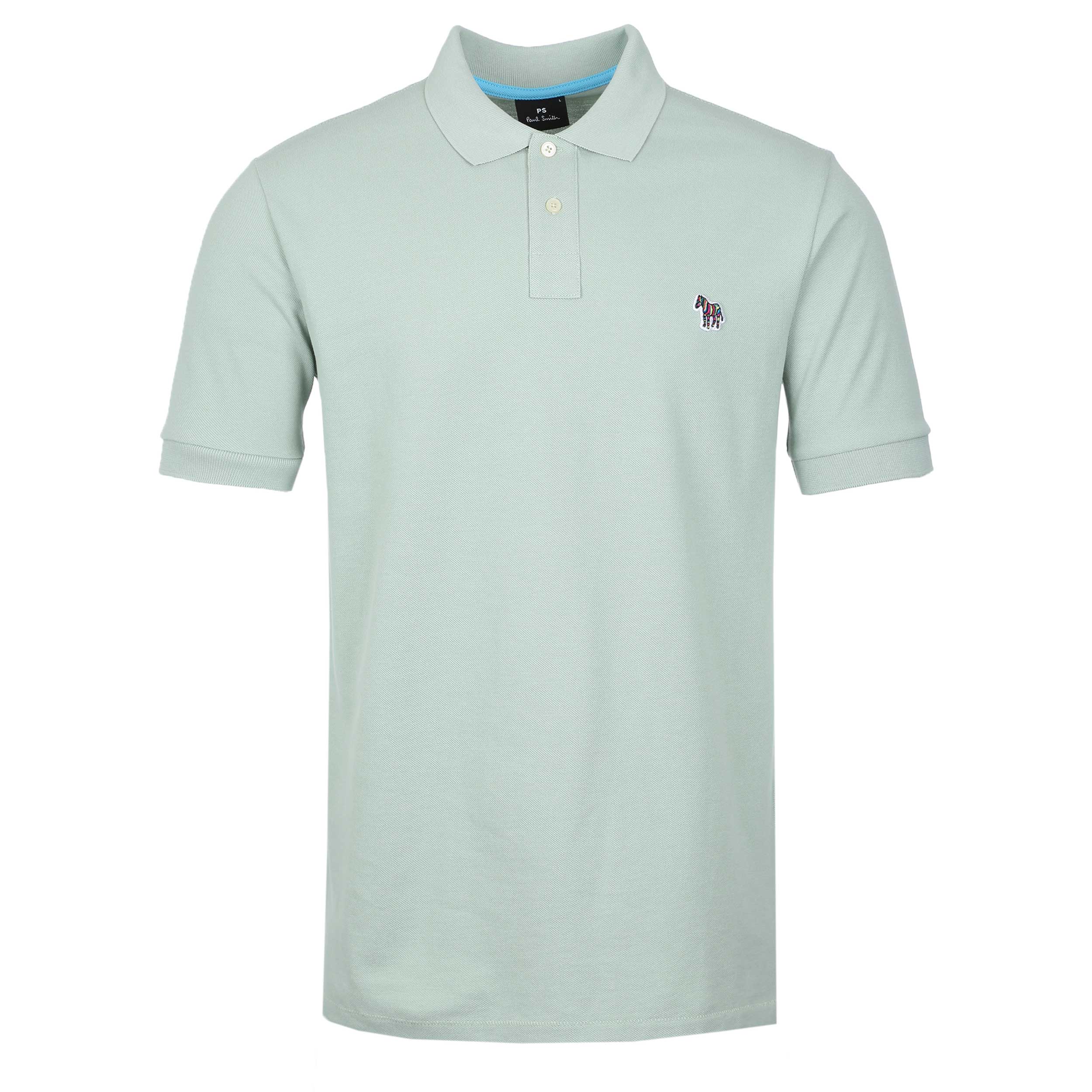 Paul Smith Zebra Badge Polo Shirt in Green