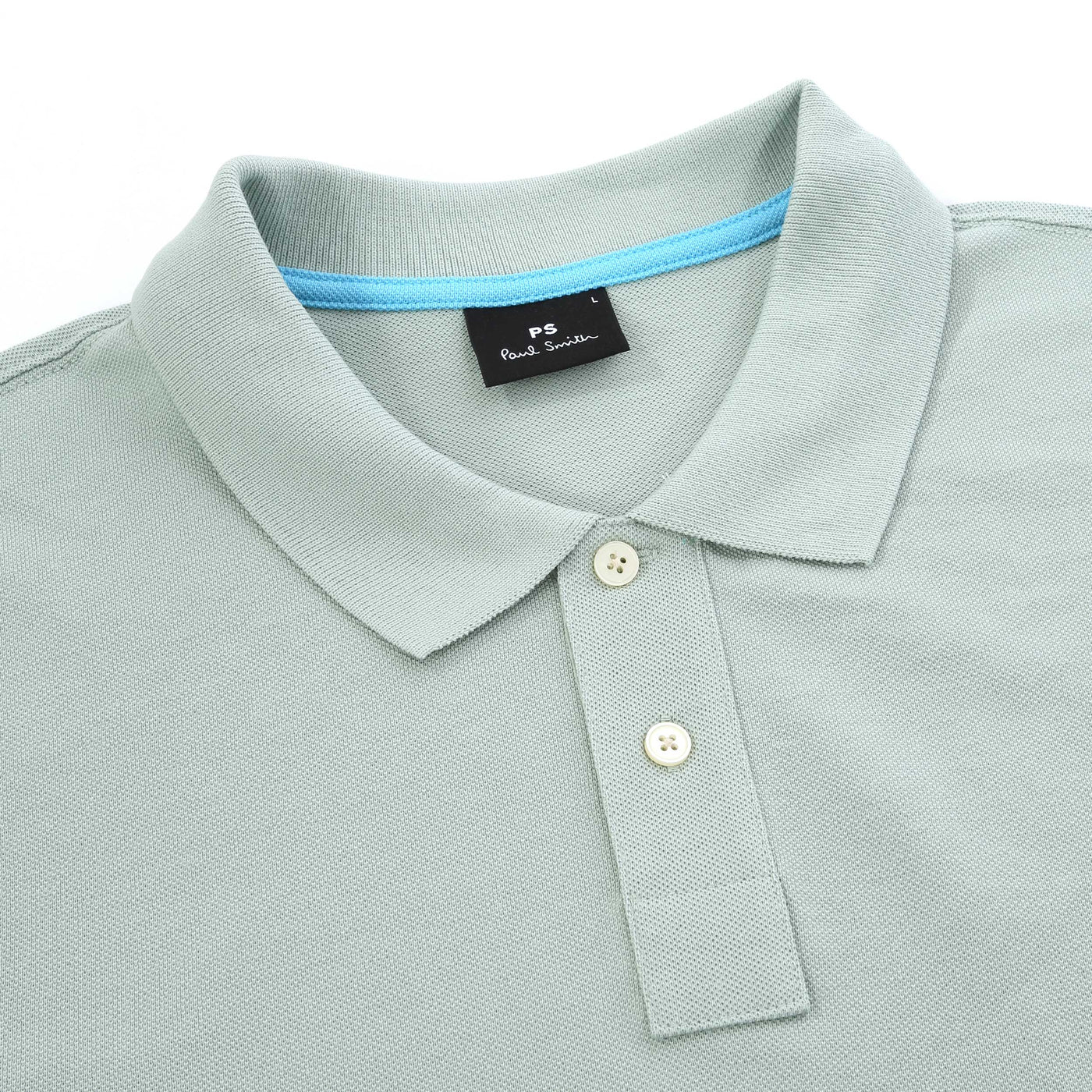 Paul Smith Zebra Badge Polo Shirt in Green Placket