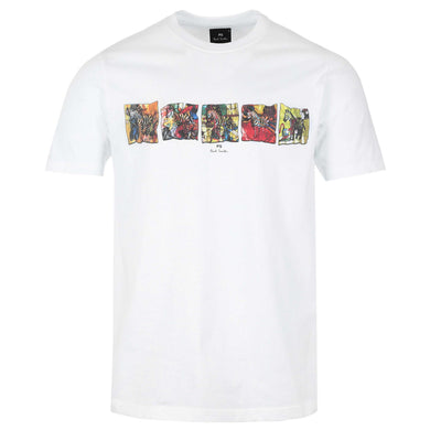 Paul Smith Zebras T Shirt in White