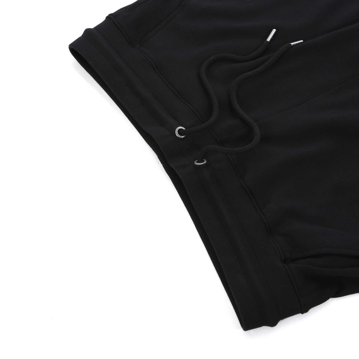 Psycho Bunny Baxter Sweat Short in Black Detail