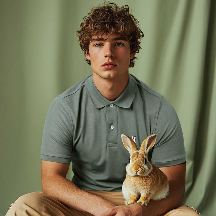 Psycho Bunny Classic Polo Shirt in Urban Chic Khaki I Norton Barrie