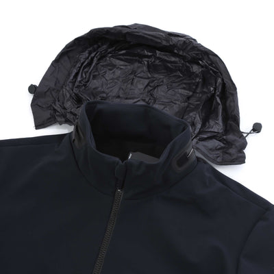 RRD Surflex Benzina Jacket in Navy Hood