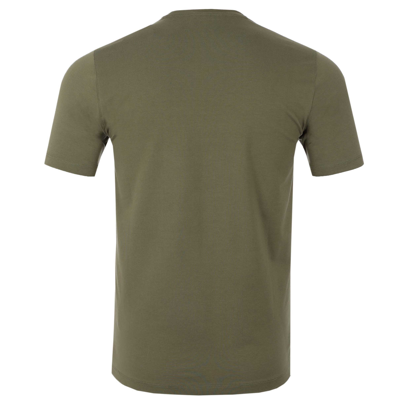 Remus Uomo Basic Crew Neck T Shirt in Olive