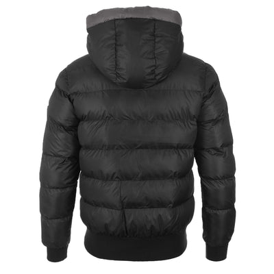 Sandbanks Apres Puffer Jacket in Black Back