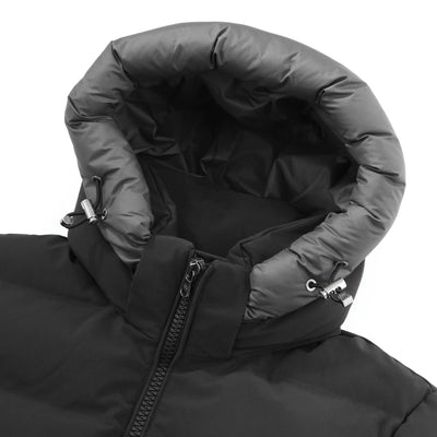 Sandbanks Banks Puffer Jacket in Black Hood