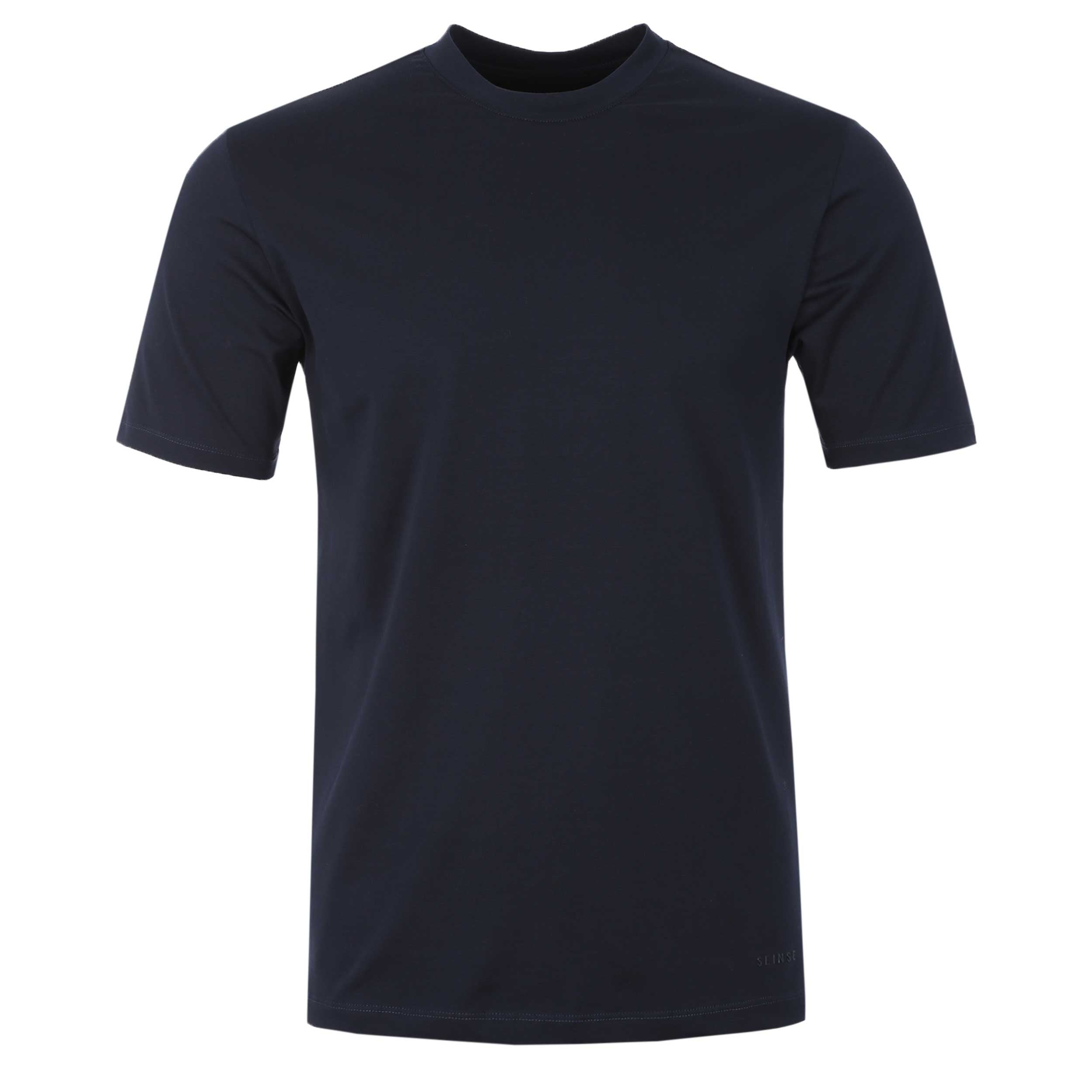 Seinse Essential Crew Neck T Shirt in Navy