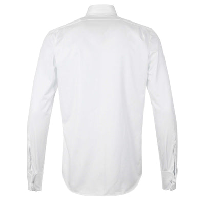 Stenstroms Fitted Body Dinner Shirt in White Back