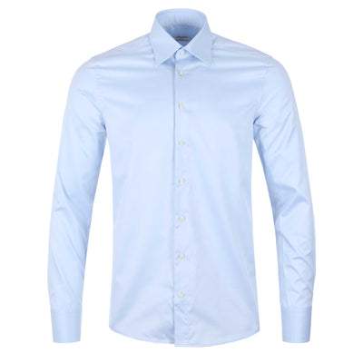 Stenstroms Slimline Shirt in Sky Blue