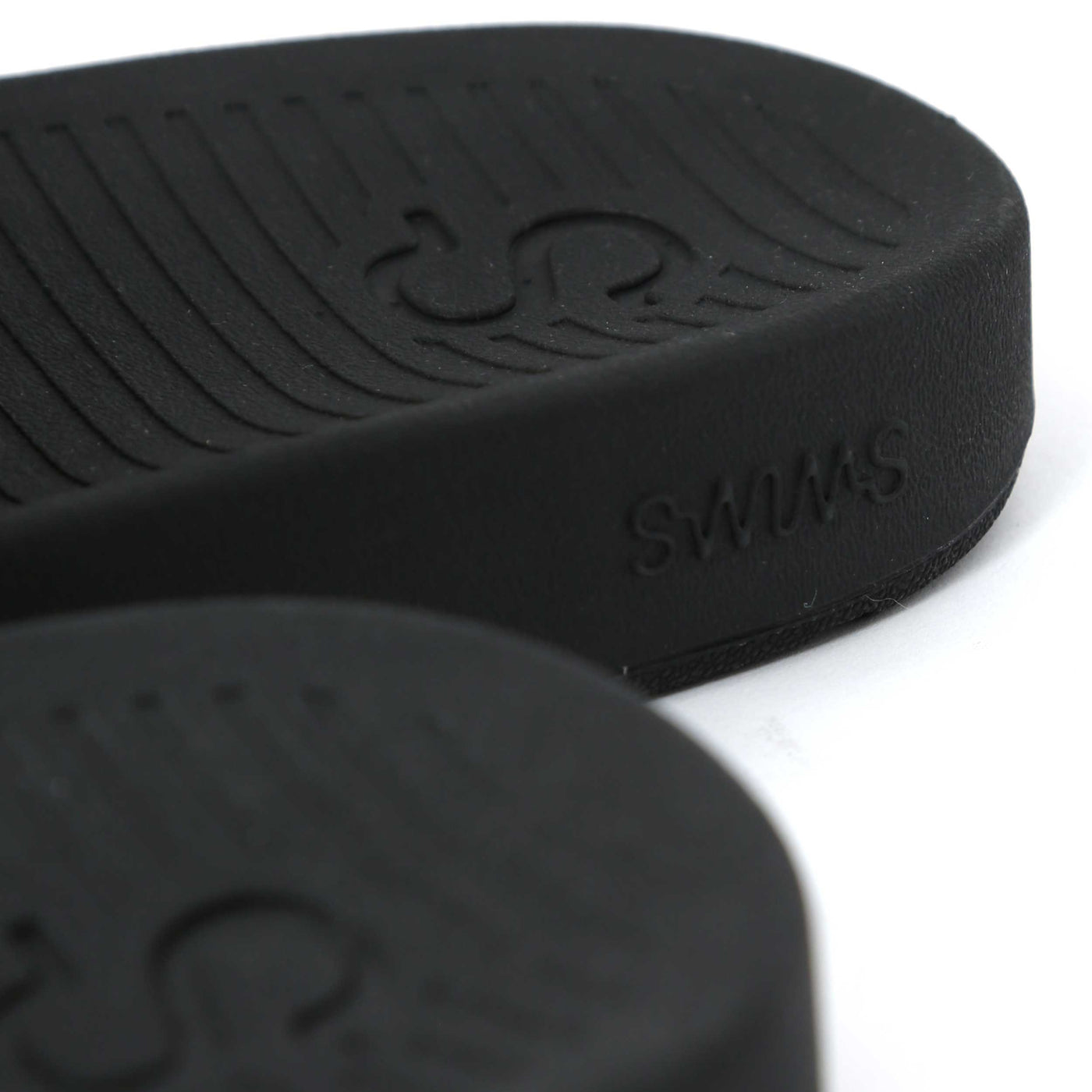 Swims Cabana Slide in Black Heel Logo