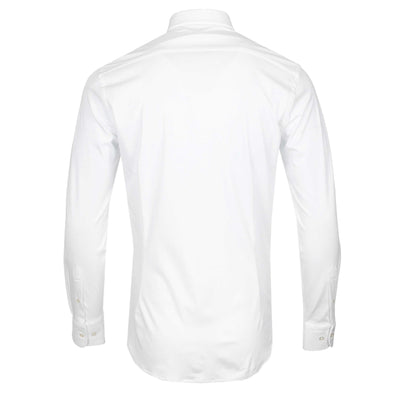 Thomas Maine Roma Modern Stretch Shirt in White Back