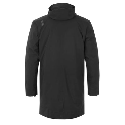 UBR Black Storm Coat in Black