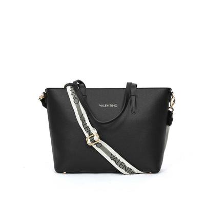 Valentino Bags Zero RE Tote Shopper Bag in Black strap 2