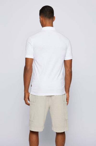 BOSS Passenger Polo Shirt in White