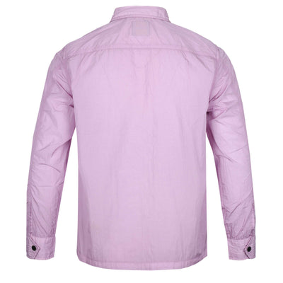 BOSS Lovel Zip 9 Shirt in Pastel Purple