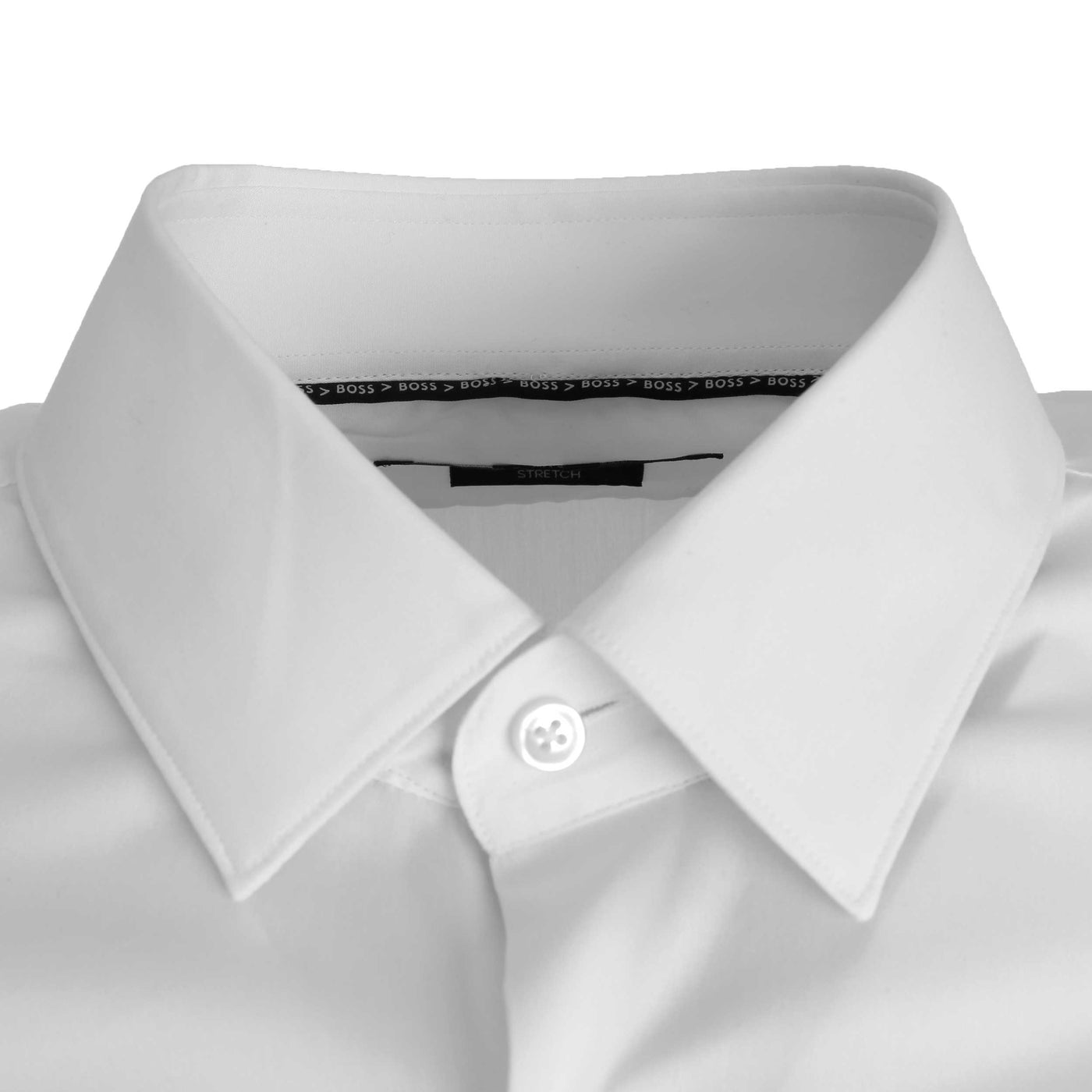 BOSS P Ray s kent C1 224 Shirt in White Collar