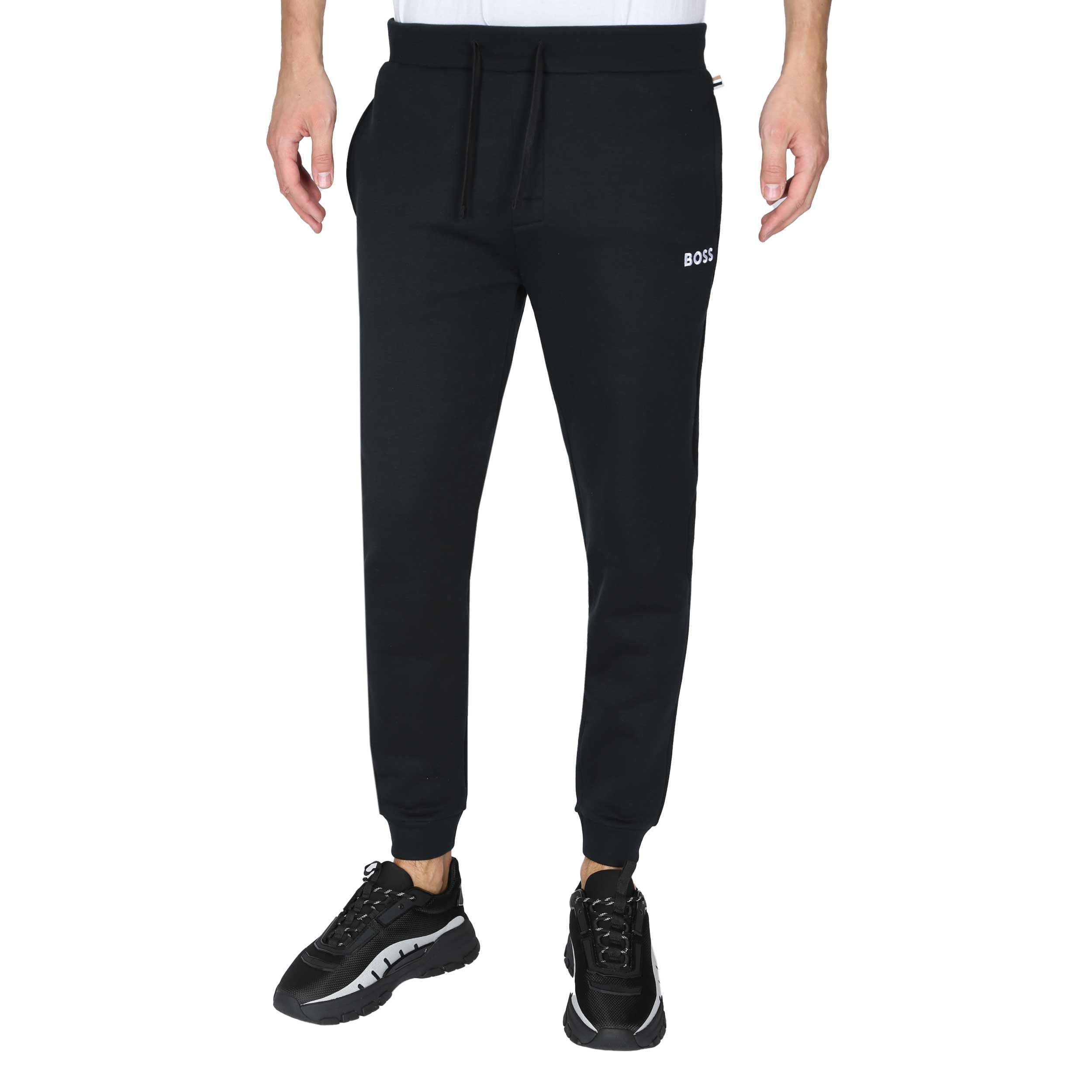 BOSS Contemp Pants Sweat Pant in Black | BOSS | Norton Barrie