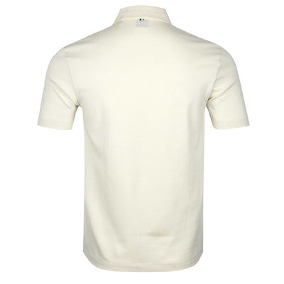 BOSS Pitton 31 Polo Shirt in Cream
