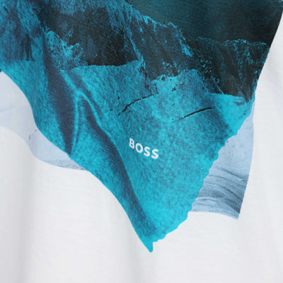 BOSS Teetaste T Shirt in White