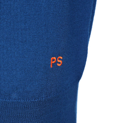 Paul Smith Half Zip Knitwear in Blue